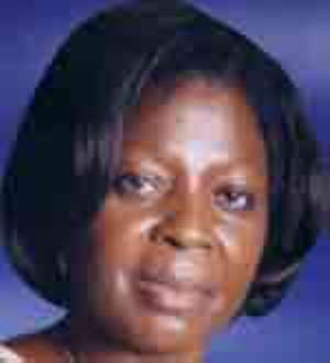 Mrs. Juliana Azumah Mensah, Minister of Women & Children Affairs