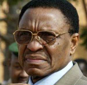 Nigers President Mamadou Tandja