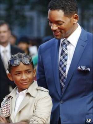 Will Smith and son Jaden