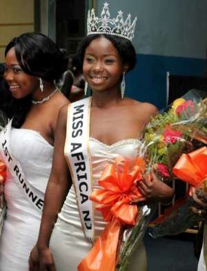 LIBERIAN UCEE GUZEH WINS MISS AFRICA NEW JERSEY BEAUTY PAGEANT