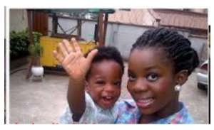 PICS: Wiz Kid’s Alleged Baby Mama And Son