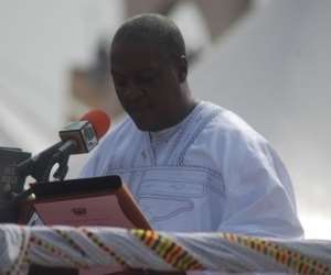 Mahama Partied Over Mills Death