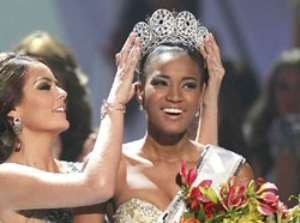 Leila Lopes, Miss Angola, now Miss Universe