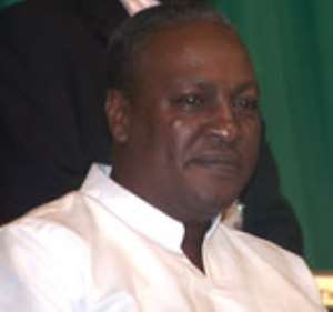 President John Dramani Mahama stands accused in Mills death.