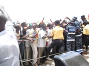 Hearts fans go berserk
