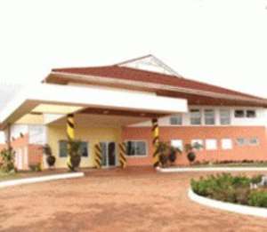 The front view of the Cancer Centre