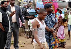 Mayor orders arrest of plantain seller at Agbogbloshie market