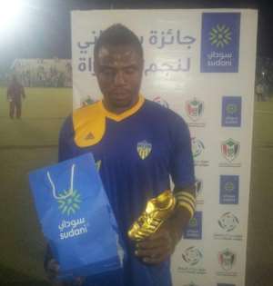 Former Hearts striker Ezekiel Tetteh a hit in Sudanese top-flight