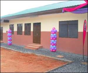The new school block built by Zain