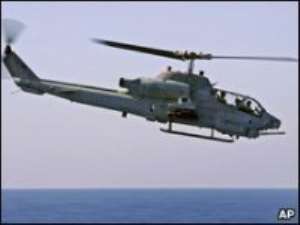 Nine missing after US air crash