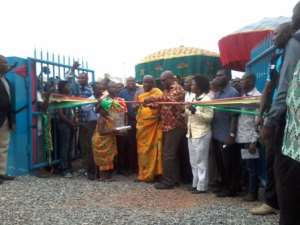 Mahama commissions water project for Kyebi