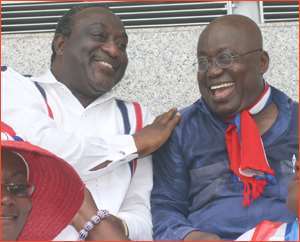 Alan Kyerematen and Nana Akufo Addo