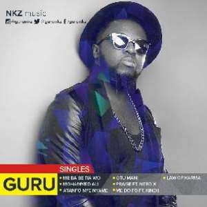 Guru Releases New Artwork For Released Single Tracks