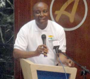 G.K. Addison at the launch