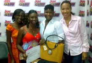 Members of the group posed for a photo with Doreen (holding a certificate)
