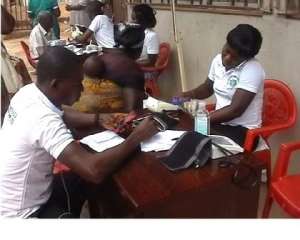 Yaa Asantewaa Bank reaches out to communities with Medical Buffet