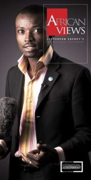 Jefferson Sackey is Back On TV with JS-International Assignment