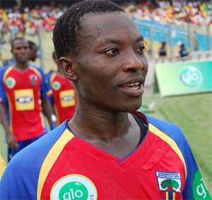 Hearts midfielder Abanga not in a hurry to move abroad