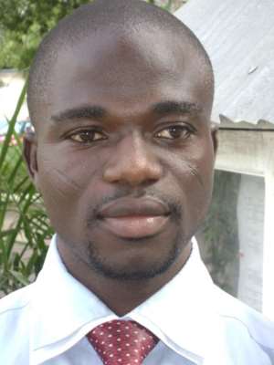 3rd Year Student of the Ghana Institute of Journalism; Mr. Manasseh Azure Awuni
