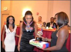 YVONNES HIDDEN TALENT: She Collects Top Award in US