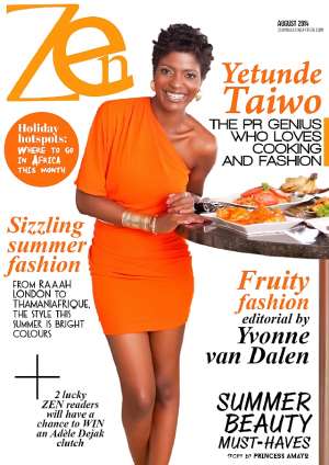 ZEN Mag Features Yetunde Taiwo, Founder Of ICYPR And The Afropolitan Chef