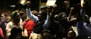 Mr Mugabe's supporters disrupted the conference minutes after it had begun
