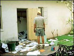 Most white farmers lost their land in the violent land reform