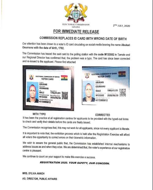 Voters Id Card Registration In Ghana 2020