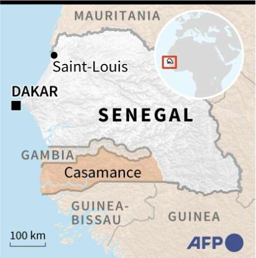 Casamance has a distinct culture and language from the rest of Senegal -- it was a Portuguese colony for several hundred years.  By Tupac POINTU AFP