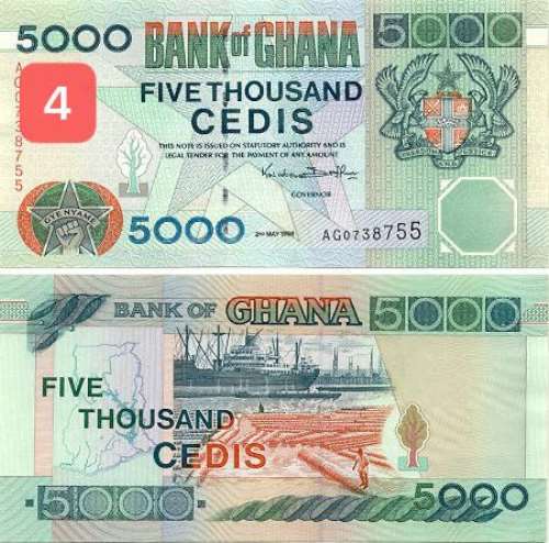 500 Dollars To Ghana Cedis