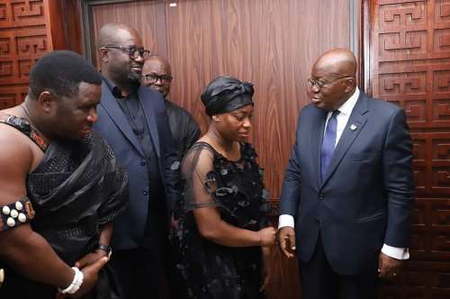  Our responsibility is to give you as much support as we can - Prez Akuffo Addo to Atsu's Family.