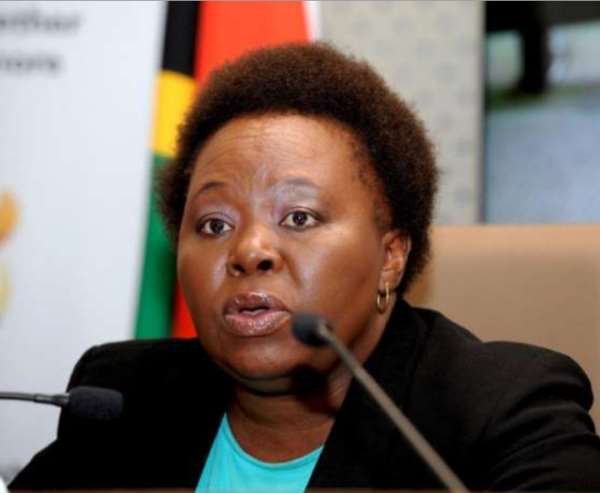 Ms Phumla Williams, South African Cabinet Spokesperson