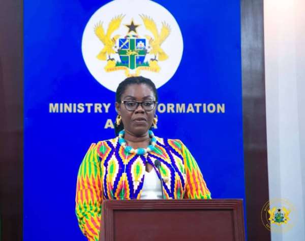 Communications Minister, Ursula Owusu-Ekuful