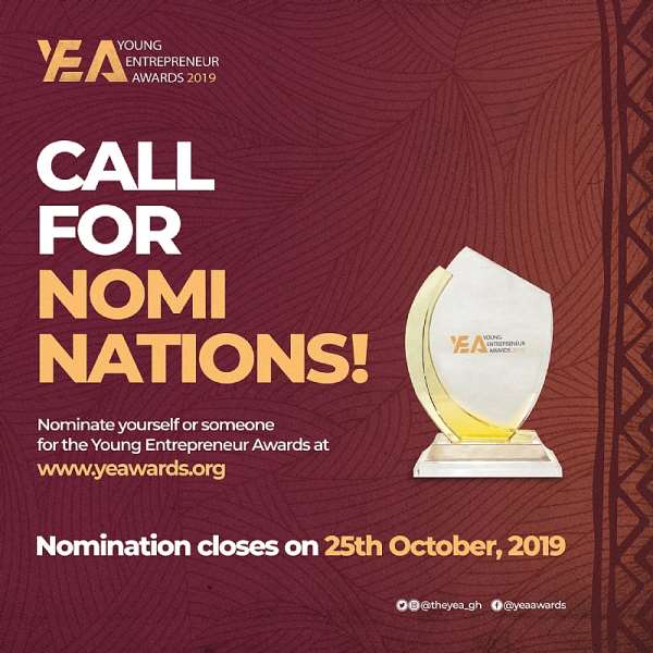 Young Entrepreneur Awards 2019 Nomination Opens
