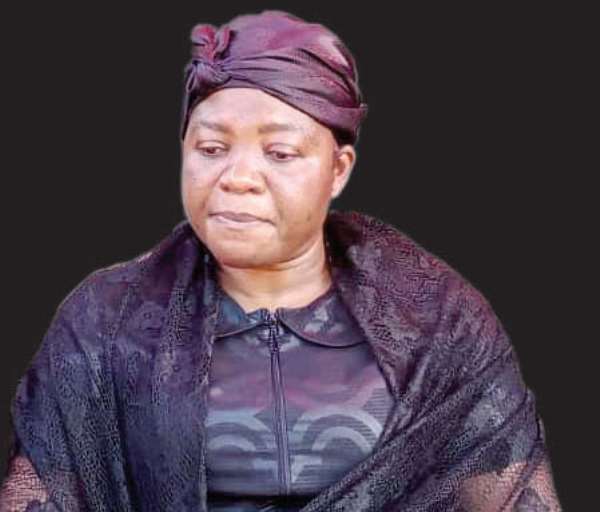 Mrs Ophelia Hayford, the wife of the deceased Mfantseman MP