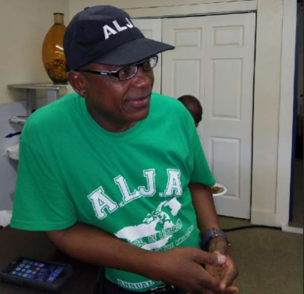 ALJA’s National President, Moses Sandy