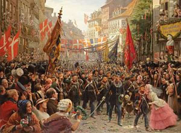 A Journey through History: Aŋlɔ, UK, Danes and the Germans