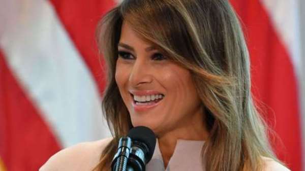 Melania Trump Touches Down In Accra