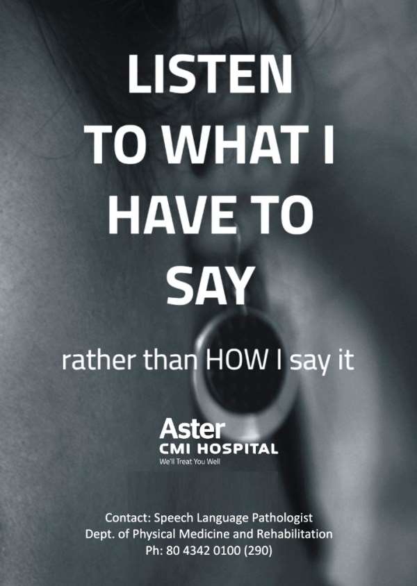 International Stuttering Awareness Day 2019 -Growth Through Speaking