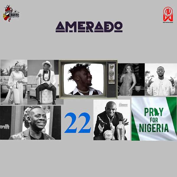 Amerado hosts Bogo Blay, Kweku Darlington, Bla Blight, and Yazzi Sangari on Yeete Nsem Episode 22