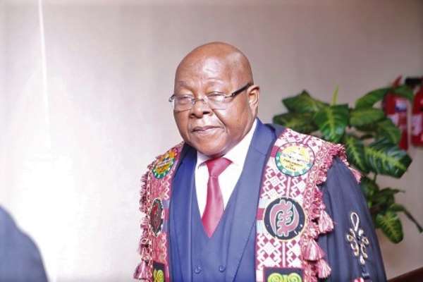 Prof. Mike Aaron Oquaye -Speaker of Parliament