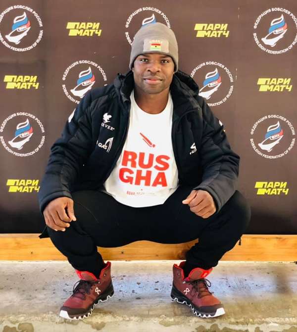 Akwasi Frimpong Excited To Join Russian National Skeleton Team For Training Towards Beijing 2022
