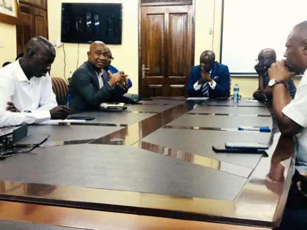 GFA President, Council Members Interact With Staff