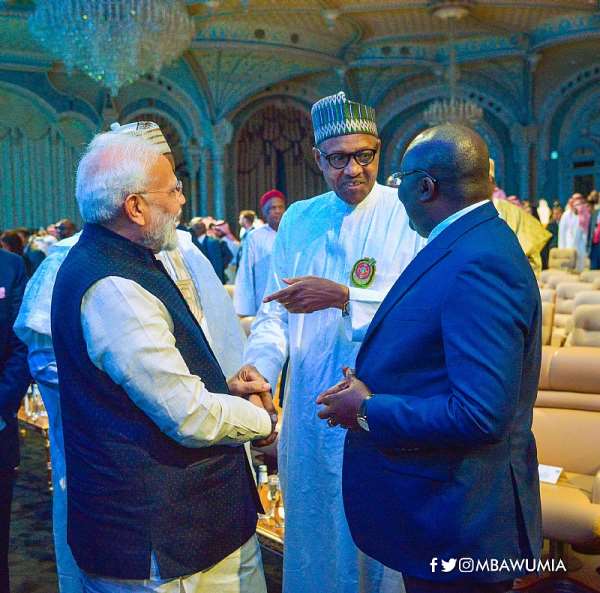 Prime Minister Modi and Mahamudu Bawumia