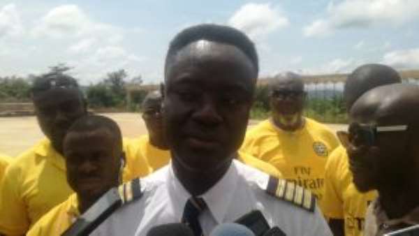 ‘Star’ Pilot Capt. Quainoo Appeals To Gov’t To Invest In Aviation To Produce More Pilots