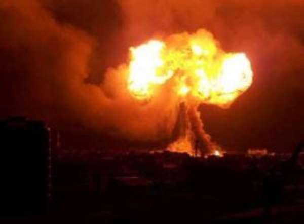 VIDEO: Fire ravages Nursery School at Madina Social Welfare