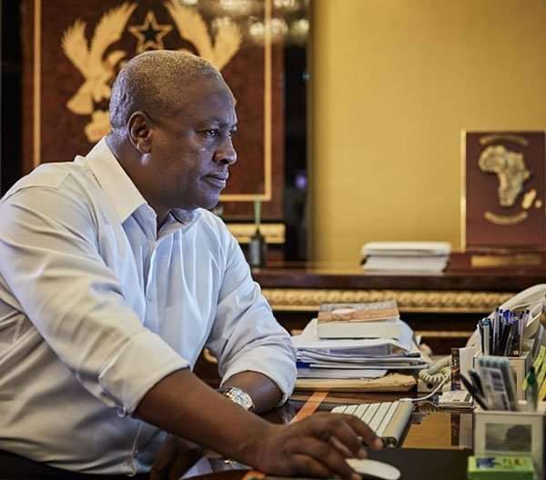 Flag-bearer of the NDC, John Dramani Mahama