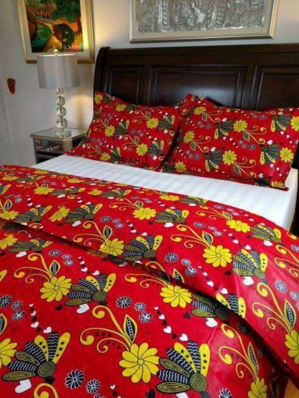 Will You Buy African Print Designed Bed Covers? Here Are Some Designs To Choose From