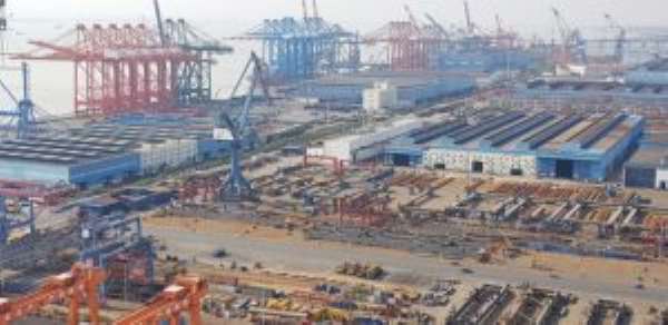Tema Port Expansion Project: Cranes Set To Sail To Ghana