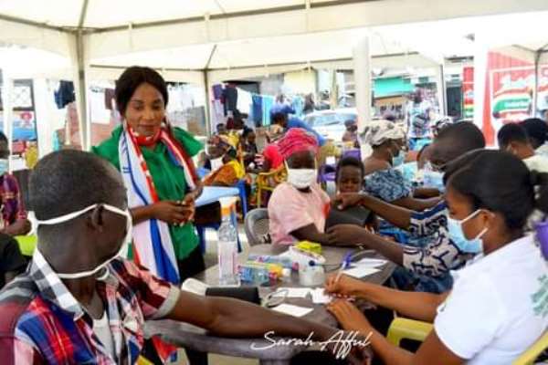 About 575 Benefit From Free Health Screening In Cape Coast South